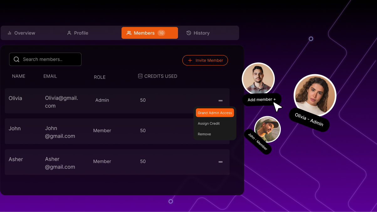Member Invite & Access Management